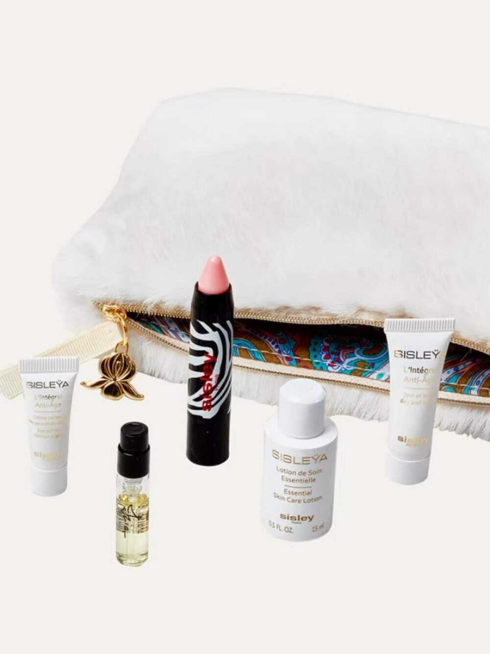 NWT SISLEY PARIS Polar Pouch Beauty Set, 8 pcs!